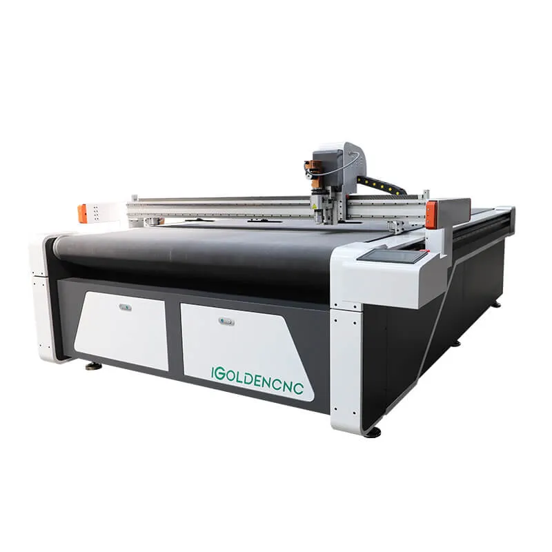 Echipament CNC de Tăiere cu Cuțit Oscilant/Vibrant cu Alimentare Automată, 1615S