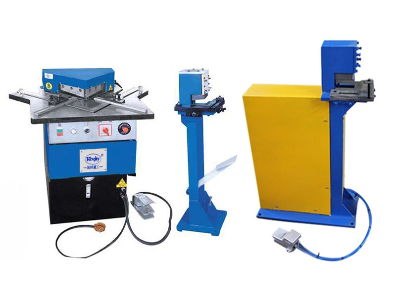 Echipament de crestare colțuri 90° pentru tablă HVAC (Notching Machine)