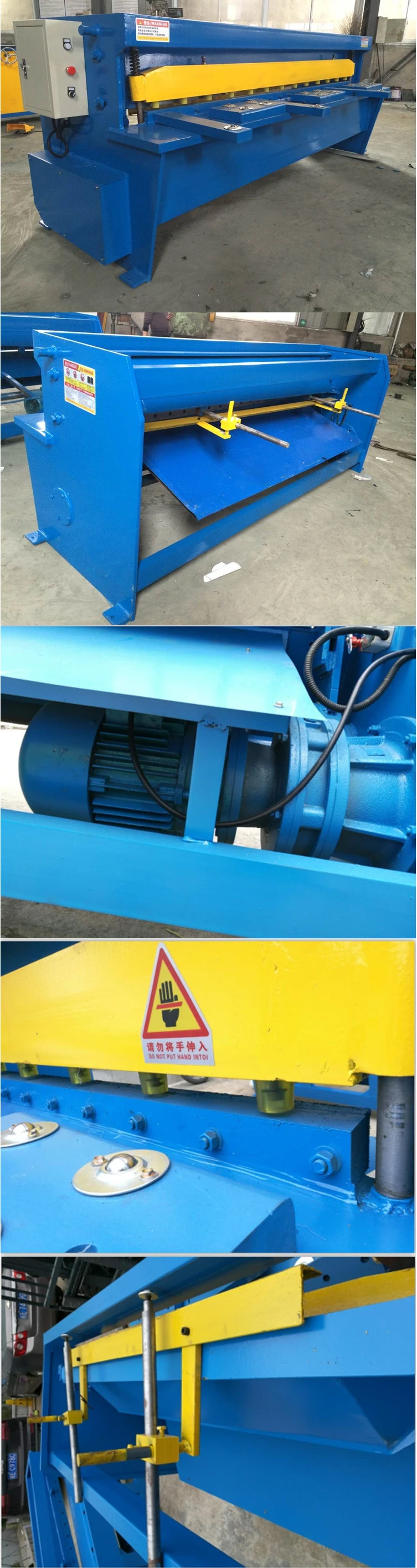 Echipament electric de tăiat tablă (Ghilotină electrică) 1