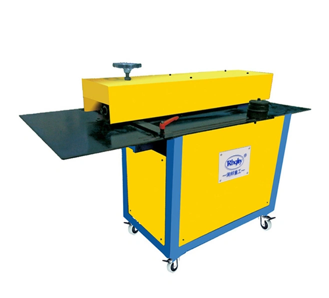 Echipament rotativ de tăiat și nervurat tablă HVAC (Bull Head Shears), max. 1,2 mm