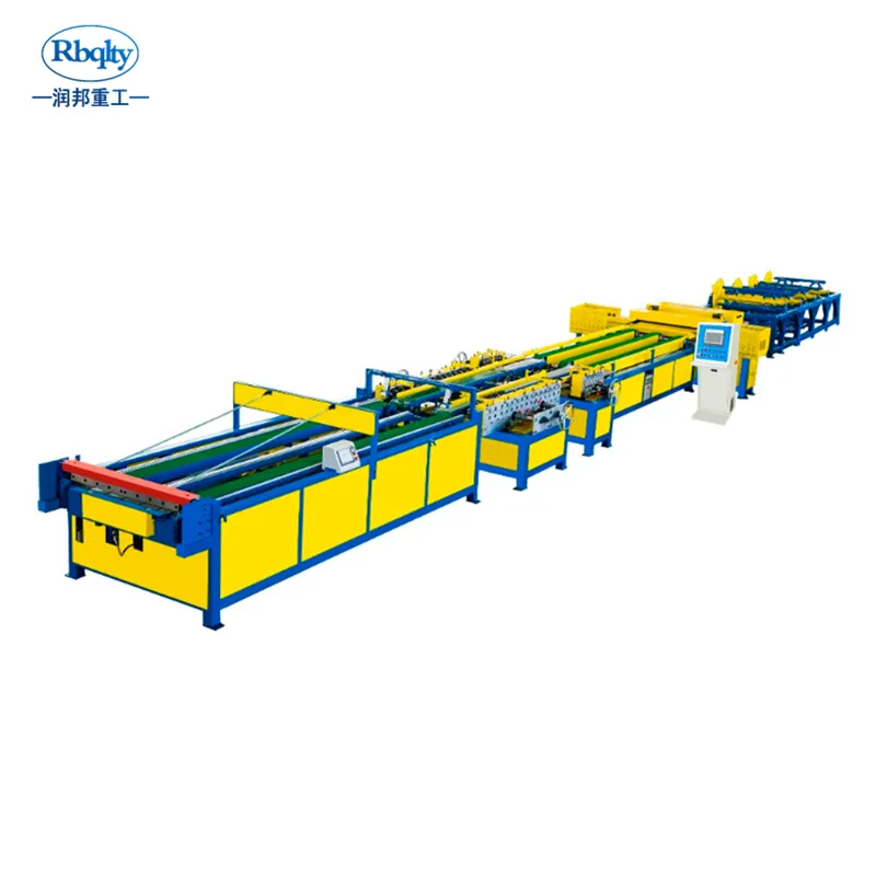 Linie automată pentru tubulatură pătrată HVAC – Linie V 4