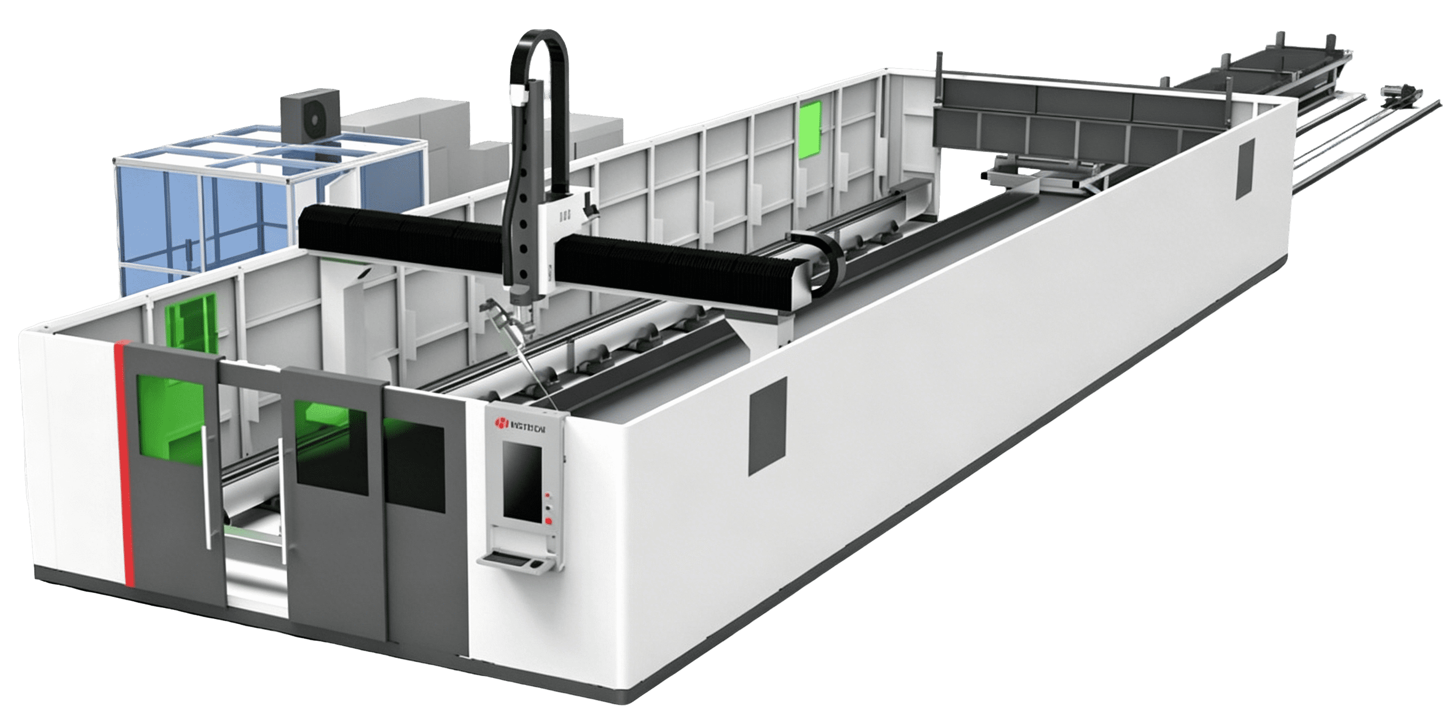 Echipament 3D de Tăiere cu Laser a Profilelor Metalice Seria STCS