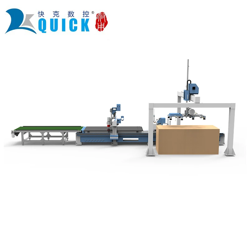 Centru de prelucrare CNC, pentru tăiere mobilier, KTE-1228 2