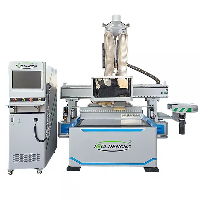 Echipament CNC de tăiere pentru dulapuri, cu ATC și găurire, iGW-1325 1