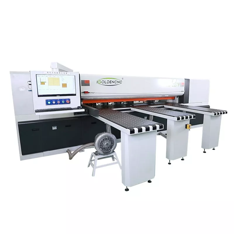 Ferăstrău electronic de tăiere, pentru plăci MDF, echipament computerizat, cu masă (panel saw), tip fierăstrău de masă 1