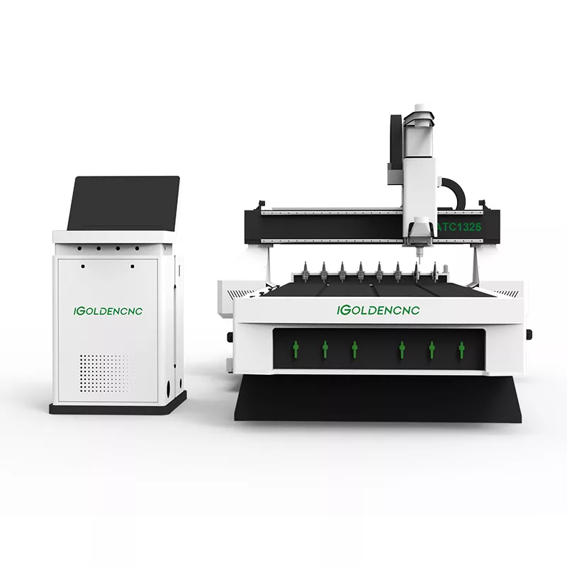 Router CNC de gravură, cu ATC, automatizat, pentru prelucrarea lemnului, 1325 3