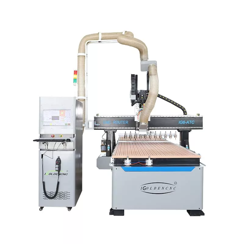 Router CNC de tăiere placaj, cu ATC, tip liniar 1