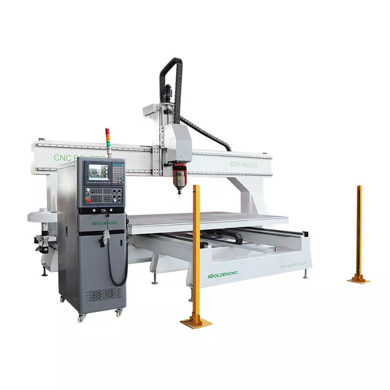 Centru de prelucrare CNC, cu 5 axe, cu masă mobilă, iGW-5A