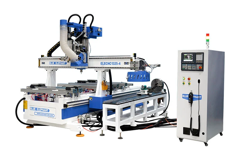 Router CNC 1325 ATC-4, cu masă PTP 1