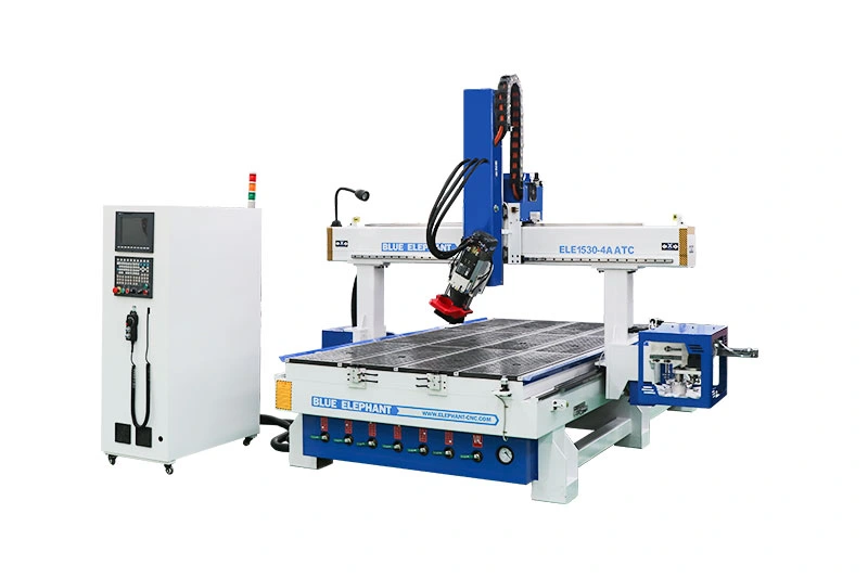 Router CNC, cu 4 axe, ATC, pentru prelucrarea lemnului, 1530