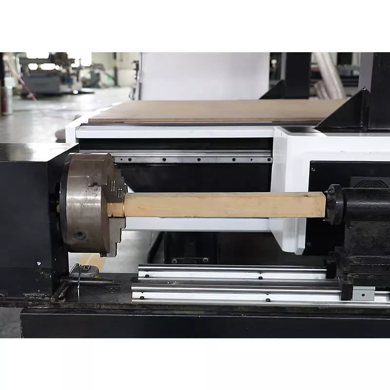 Router CNC multifuncțional, pentru lemn, cu 4 axe și ATC 1
