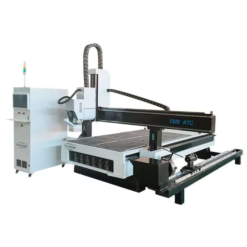 Router CNC multifuncțional, pentru lemn, cu 4 axe și ATC