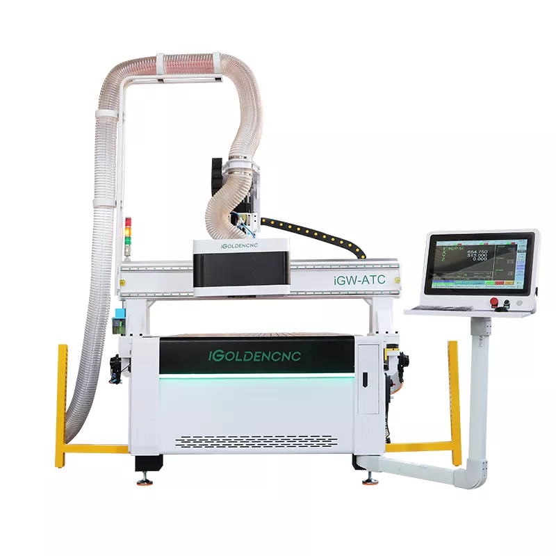 Router CNC pentru prelucrarea lemnului, cu ATC liniar, de înaltă calitate, 4x8, 1325, iGW-ATC-P1325