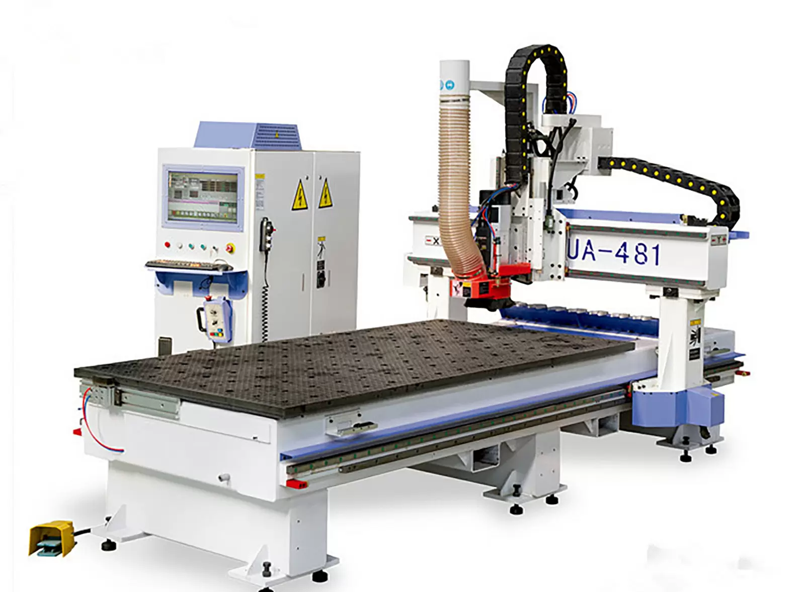Router CNC pentru prelucrarea lemnului, cu ATC, UA-481