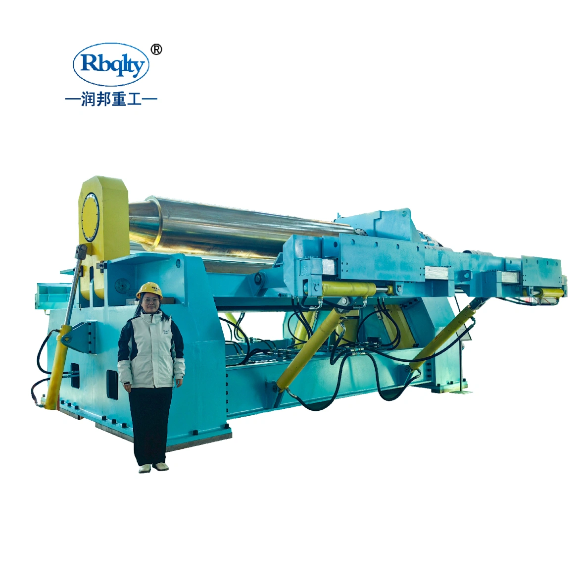 Echipament hidraulic mare, cu 3 role, CNC, W11S, 40×1500mm