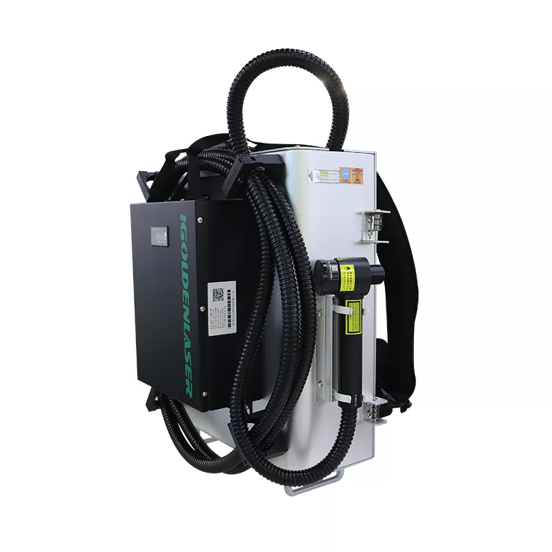 Cel mai ușor echipament de curățare laser tip rucsac