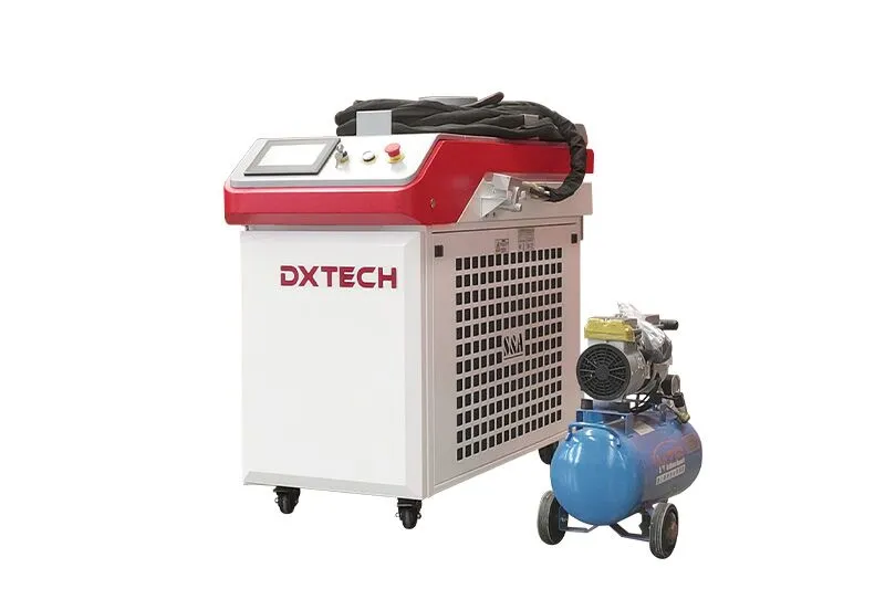 Echipament de curățare laser pentru metal, 3 kW, design nou, cu sistem Chaoqiang DXTECH MHC30