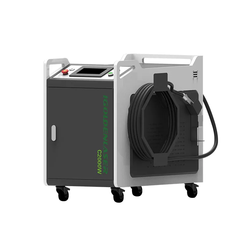 Echipament portabil de curățare laser