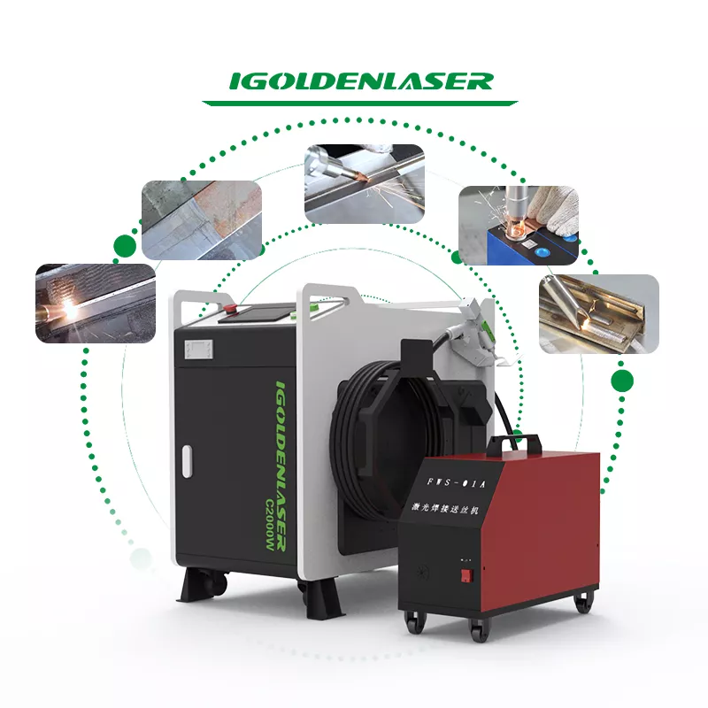 Echipament portabil de sudare și tăiere laser, 5 în 1