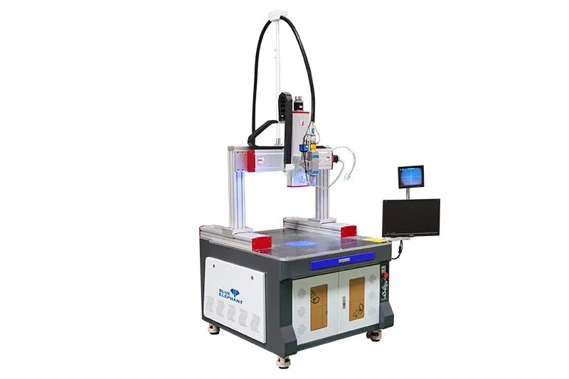 Echipament automat 3D de sudare laser cu fibră