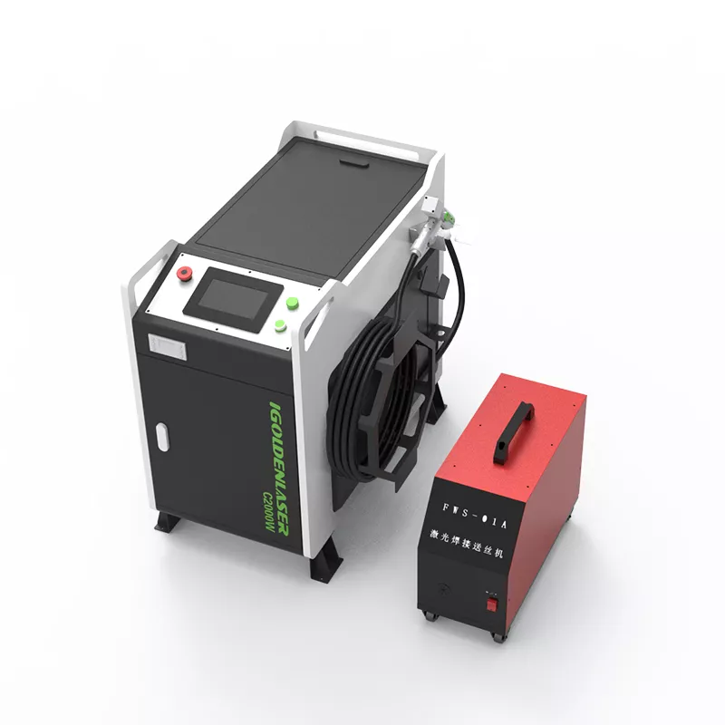 Echipament portabil de sudare laser cu fibră, cu funcționare continuă iGWL-HW(S) 1