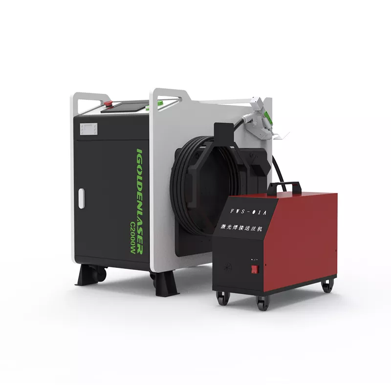Echipament portabil de sudare laser cu fibră, cu funcționare continuă iGWL-HW(S) 2