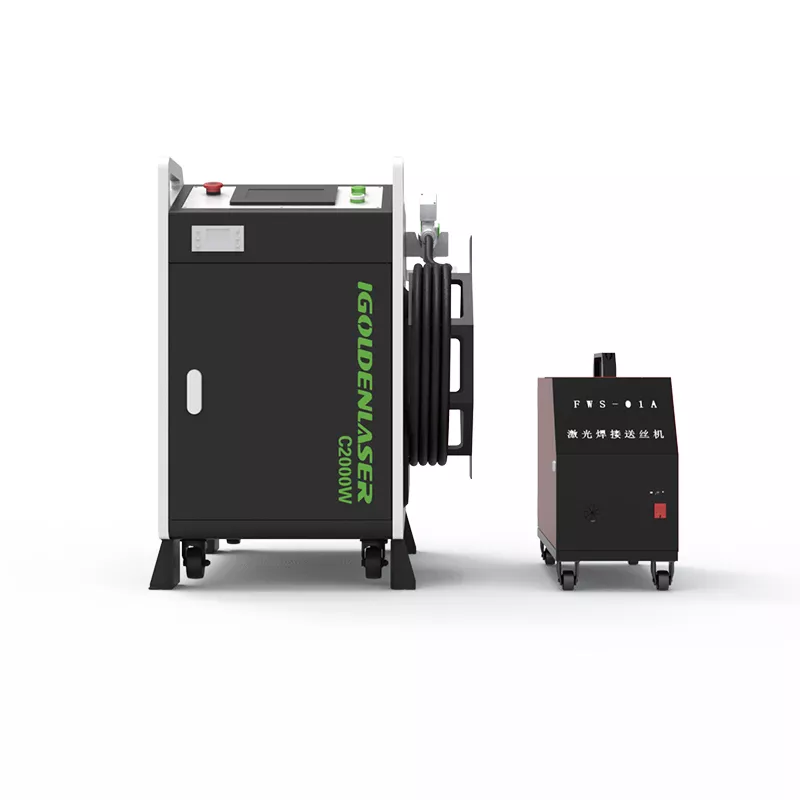 Echipament portabil de sudare laser cu fibră, cu funcționare continuă iGWL-HW(S)