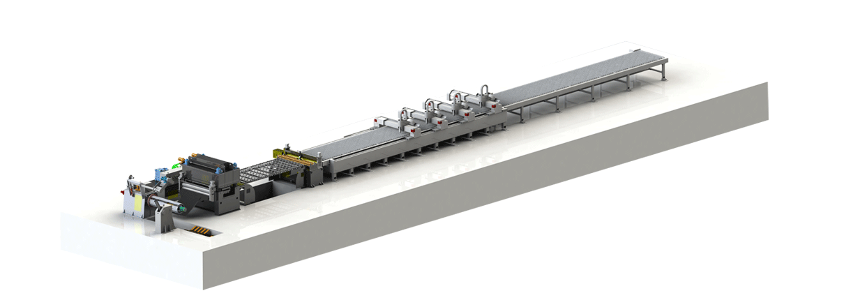 Linie de derulare a plăcii dințate pentru tăiere cu laser Seria GR-C