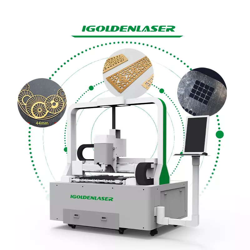 Mașină mică de tăiere și gravare cu laser pentru metale