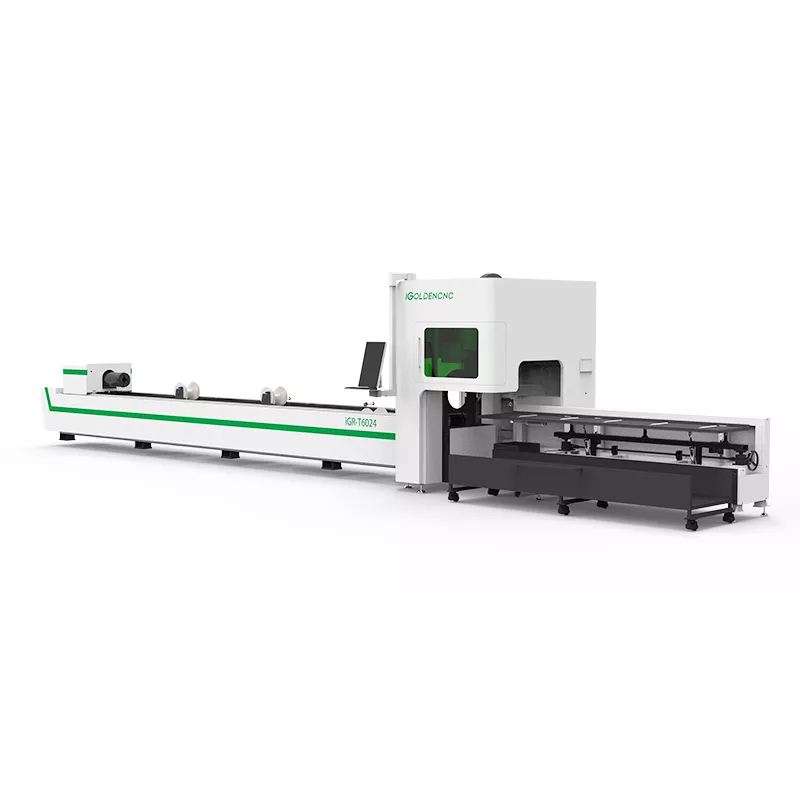 Mașină de tăiat cu laser pentru tuburi metalice