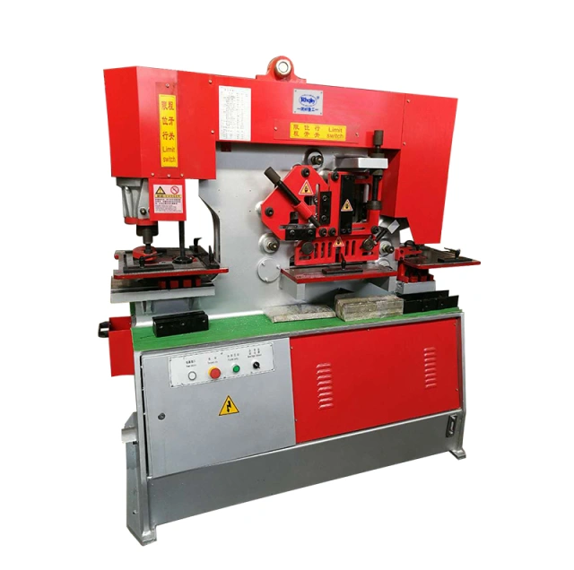 Echipament combinat hidraulic (ironworker), Q35Y-16, pentru perforare și forfecare