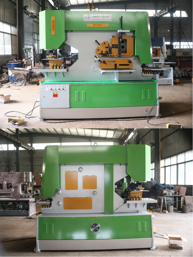 Echipament combinat hidraulic (ironworker), Q35Y-30, pentru perforare și forfecare 1