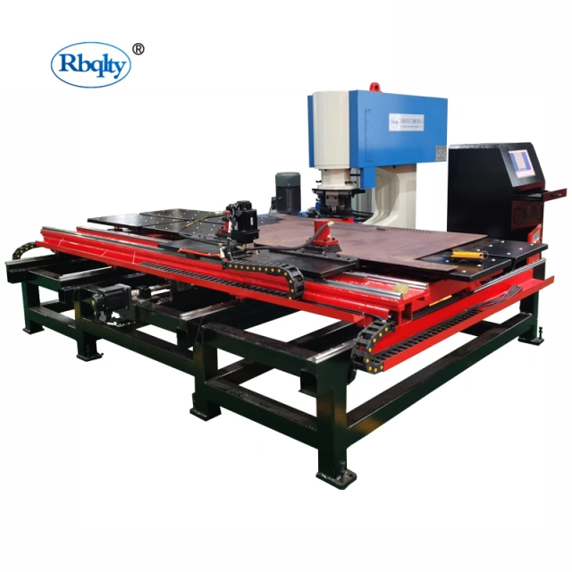 Presă hidraulică CNC de perforat, cu un singur cap, 160T
