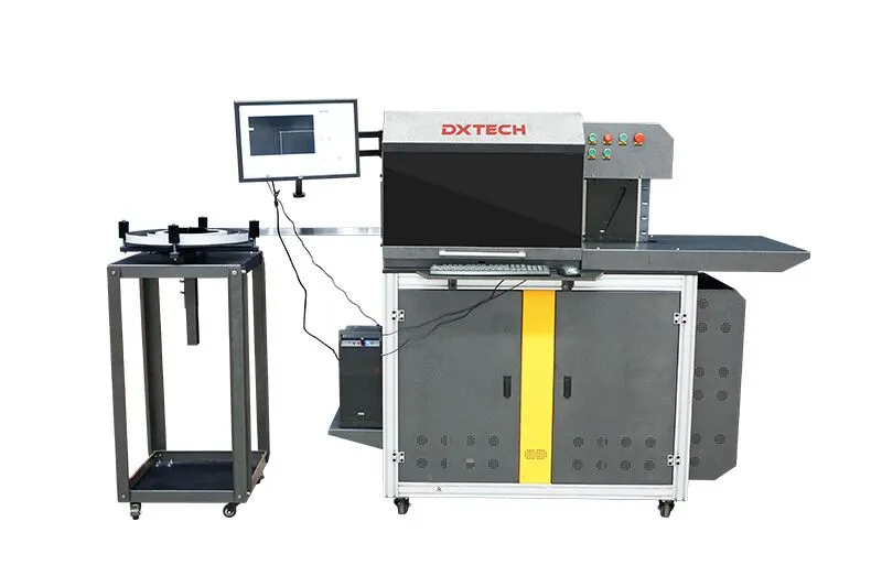 Echipament CNC automat de îndoire profile pentru litere volumetrice, pentru publicitate