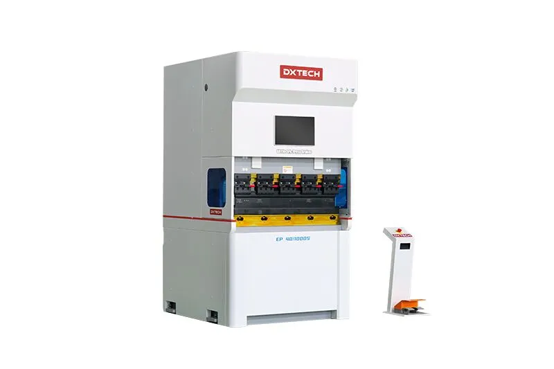 Presă de îndoire complet electrică, cu acționare servo, 40 t, 1000 mm, eficientă energetic, pentru piese mici