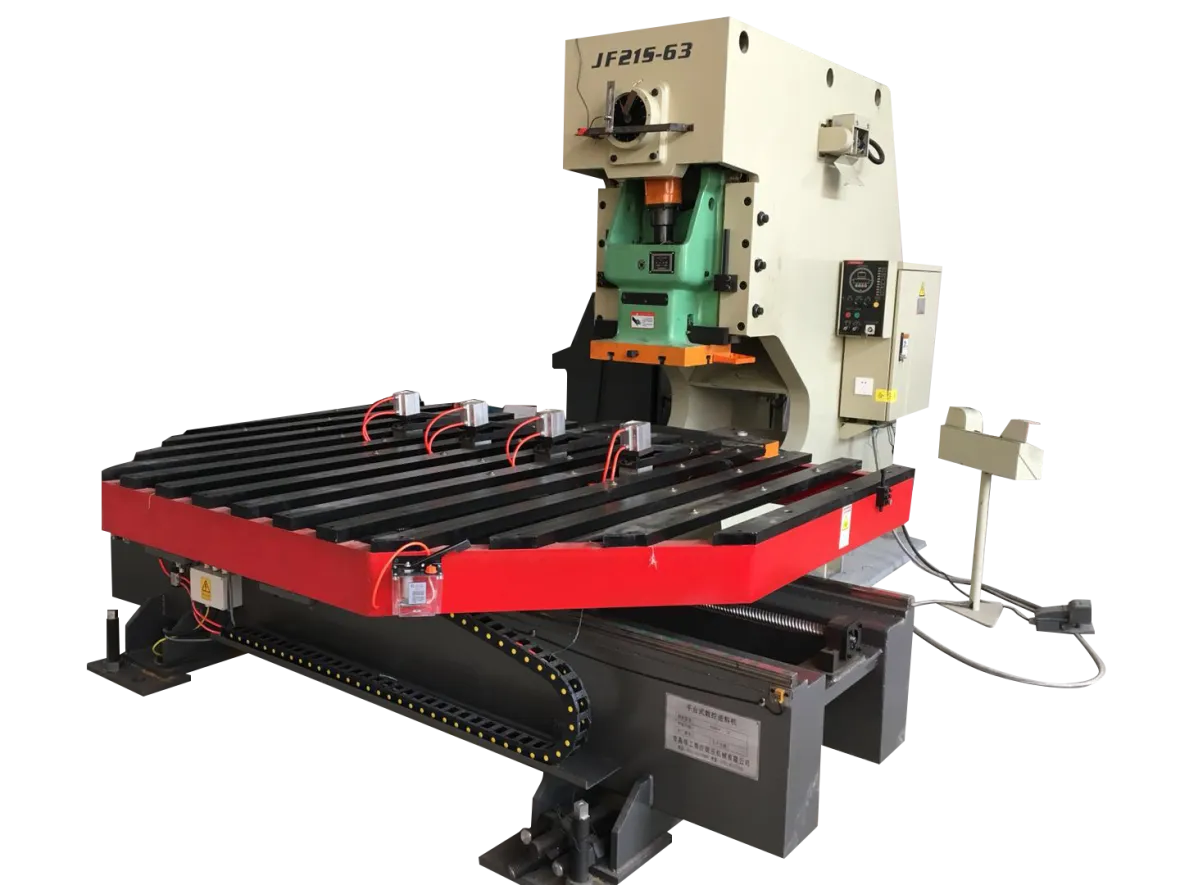 Presă pneumatică de perforat, JH21s, cu masă de alimentare