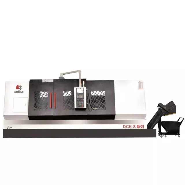 Strung CNC cu pat înclinat, cu șină de ghidare dură, seria DCK-S