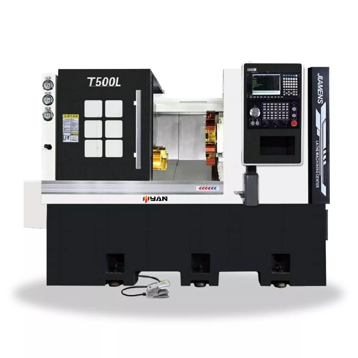 Strung CNC, cu pat înclinat, cu șină de ghidare liniară XCK400/500