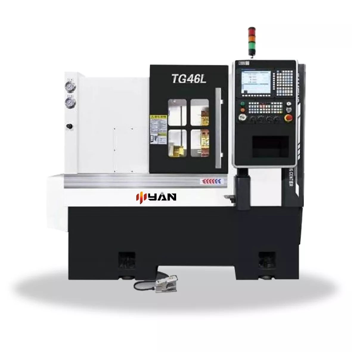 Strung CNC cu pat înclinat, cu șină de ghidare XCK36A/46A/50A