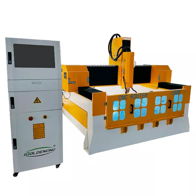 Echipament CNC de gravare 3D pe piatră — Marmură, Granit, Cuarț, 1325, iGS-S 1