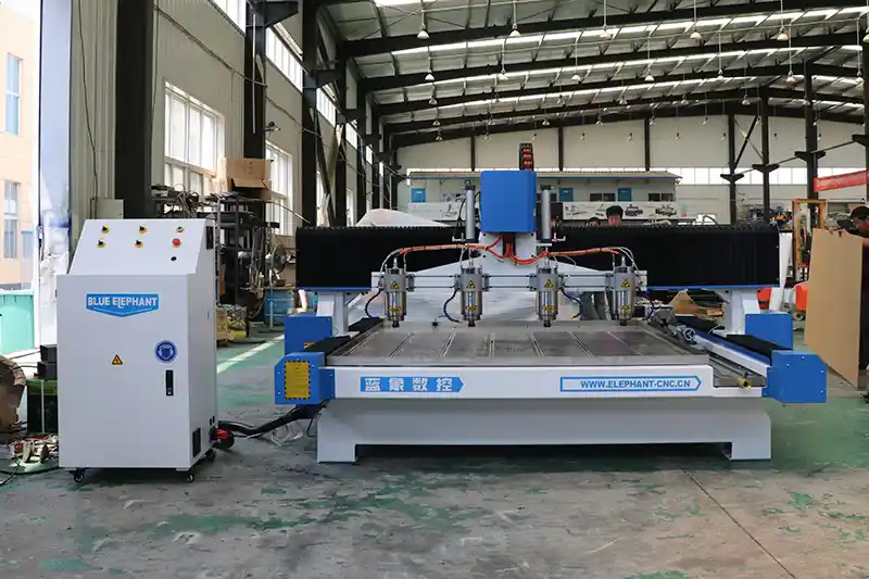 Echipament CNC de prelucrare a pietrei 1815 cu 4 arbori — ELECNC-1815S 2