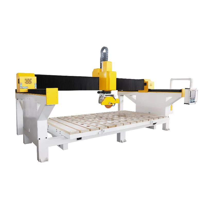 Echipament de tăiere piatră tip pod CNC — 5 axe, iGS-B 2