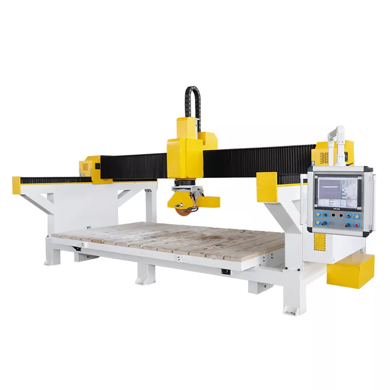 Echipament de tăiere piatră tip pod CNC — 5 axe, iGS-B