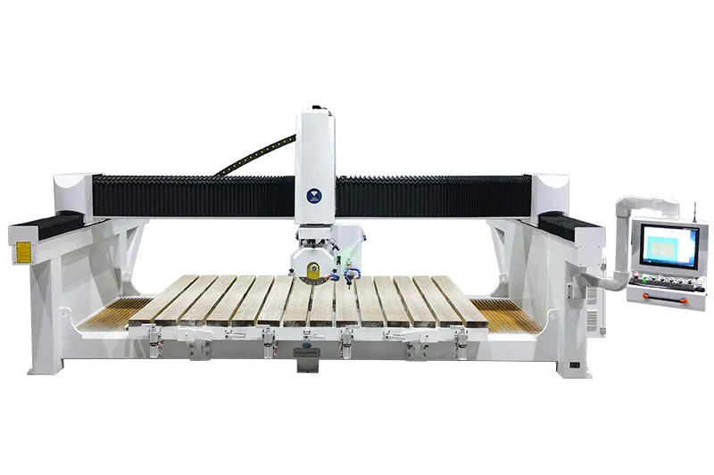 Ferăstrău CNC tip pod 4+1 axe Blue Elephant