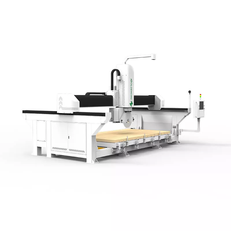 Ferăstrău tip pod (bridge saw) CNC cu 5+1 axe, iGS-B3620 (Pro) 3