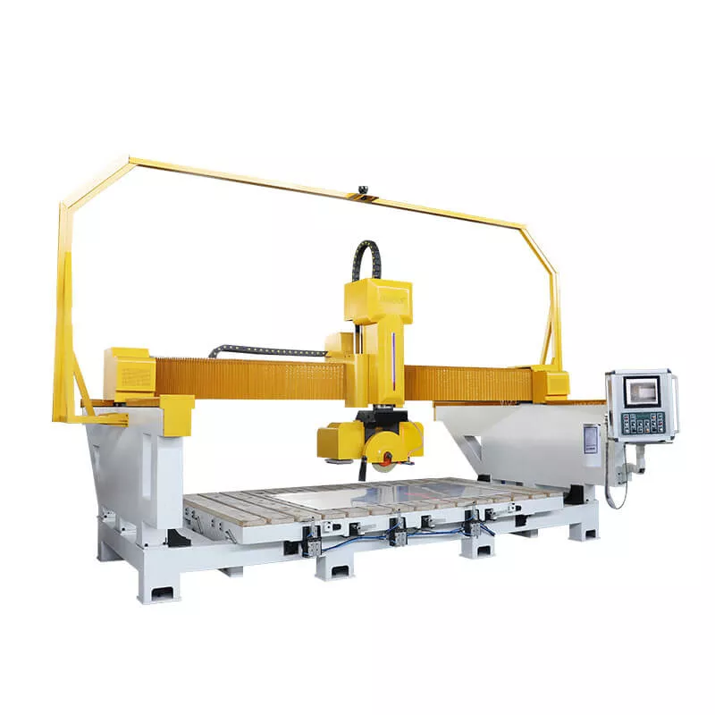 Ferăstrău tip pod (bridge saw) CNC pentru piatră – granit și marmură, iGS-B-3320 (Pro) 1