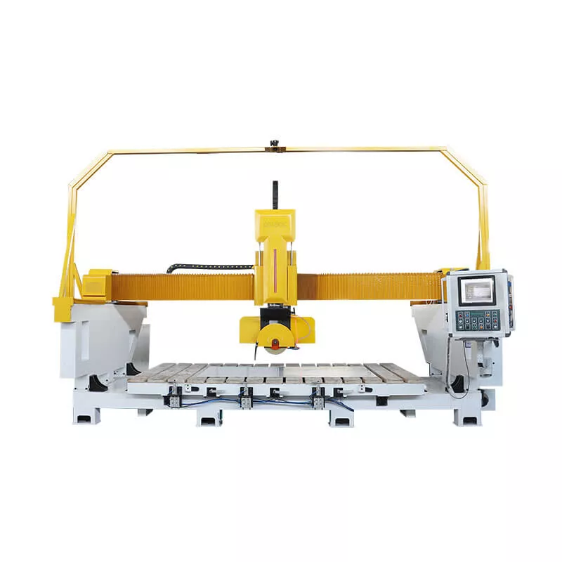 Ferăstrău tip pod (bridge saw) CNC pentru piatră – granit și marmură, iGS-B-3320 (Pro) 2