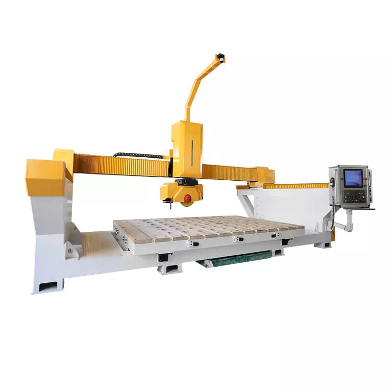 Ferăstrău tip pod CNC pentru granit, ceramică și marmură — iGS-B (Pro) 1