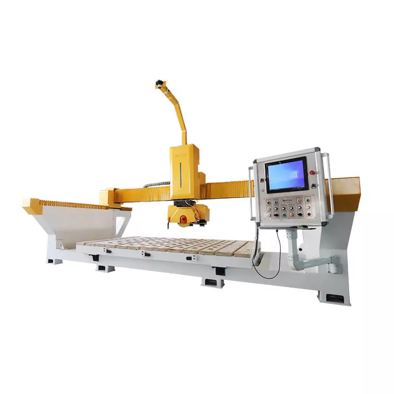 Ferăstrău tip pod CNC pentru granit, ceramică și marmură — iGS-B (Pro)