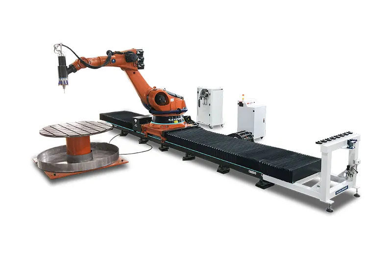 Robot de gravare CNC cu 6 axe pe șine (6 m) — KR 210